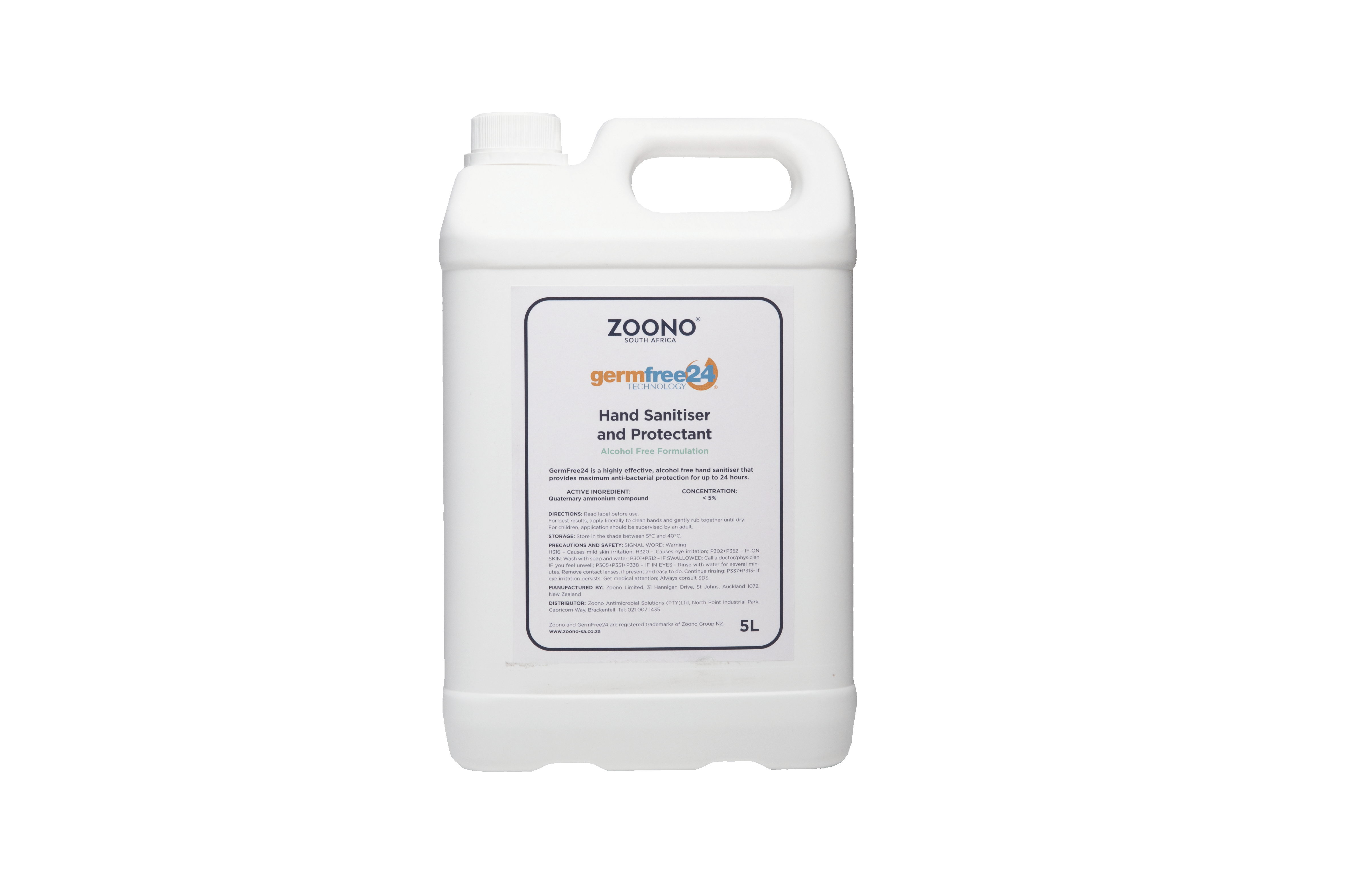 Germfree24 Hand Sanitiser 5l